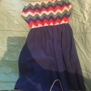 very cute chevron mini dress